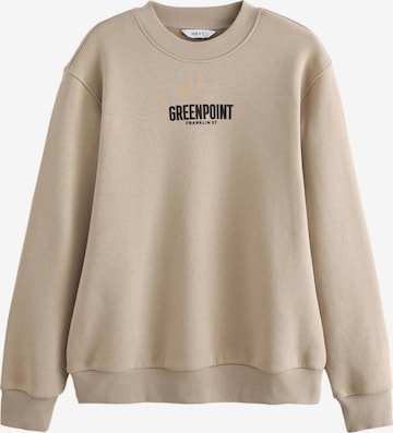 Next Sweatshirt in Beige: Vorderseite