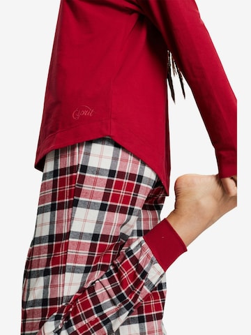 ESPRIT Pyjama in Rot