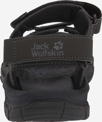JACK WOLFSKIN Sandale in Grau