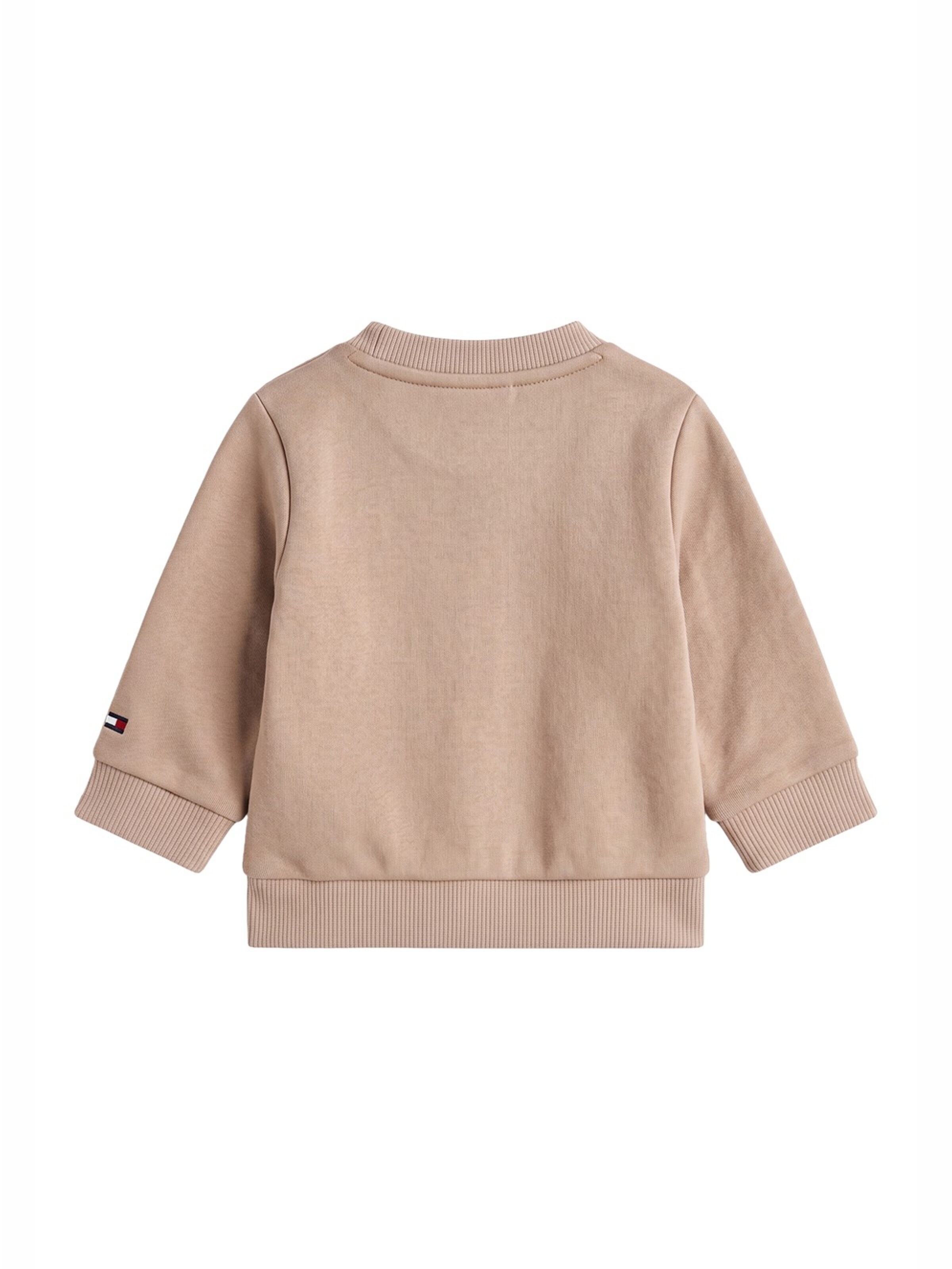 Felpa di Tommy Hilfiger Kids in beige