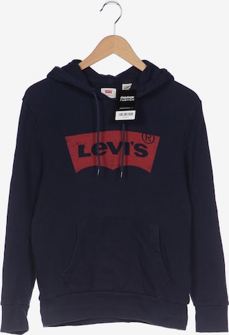 LEVI'S ® Sweatshirt & Zip-Up Hoodie in S in Blue: front