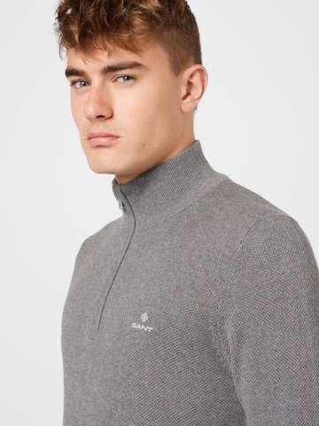 GANT Regular fit Sweater in Grey