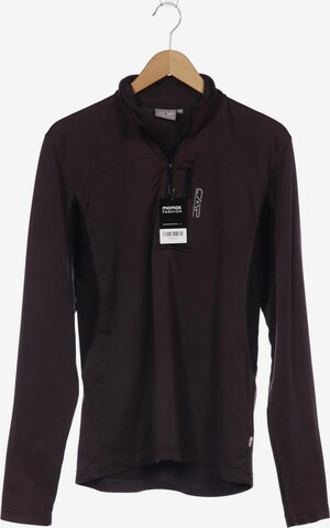 CMP Sweatshirt & Zip-Up Hoodie in XL in Brown: front