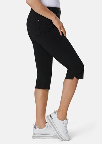 Goldner Skinny Broek 'Carla' in Zwart