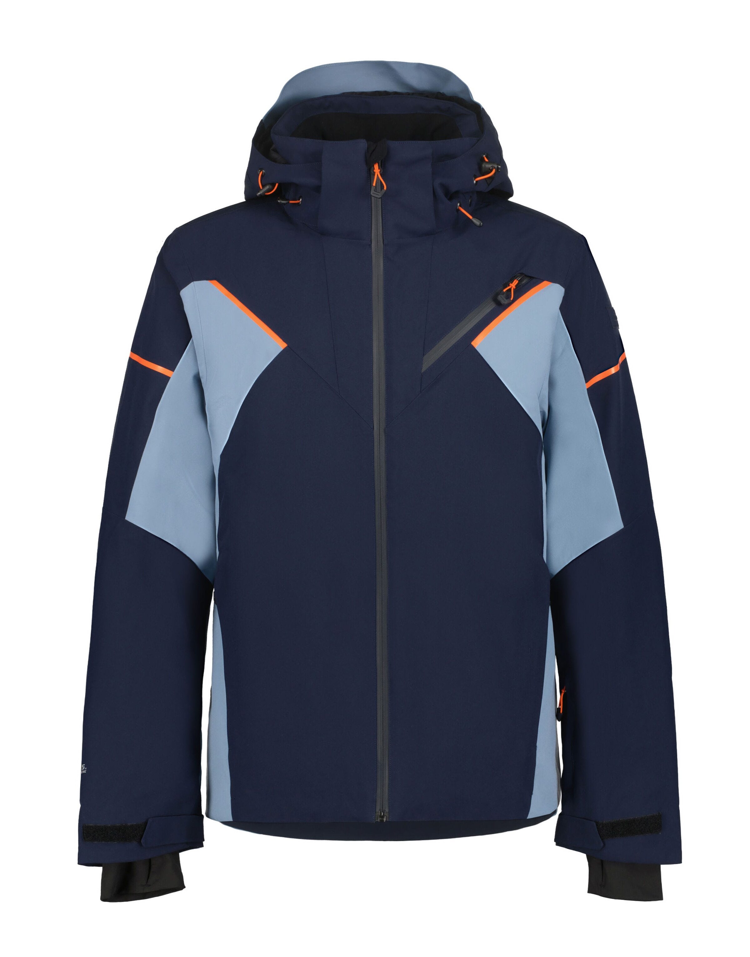 ICEPEAK Athletic Jacket in Blue: front