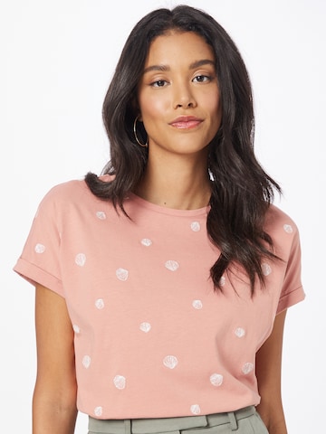 TOM TAILOR - Camiseta en rosa: frente