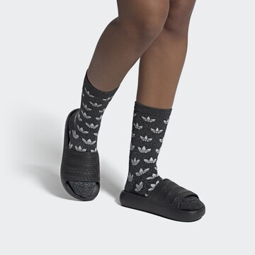 ADIDAS ORIGINALS Σαγιονάρα 'Adilette Ayoon' σε μαύρο: μπροστά
