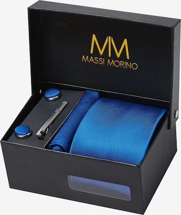 Massi Morino Tie in Blue: front