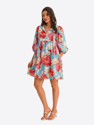 Imily Bela Šaty - Modrá