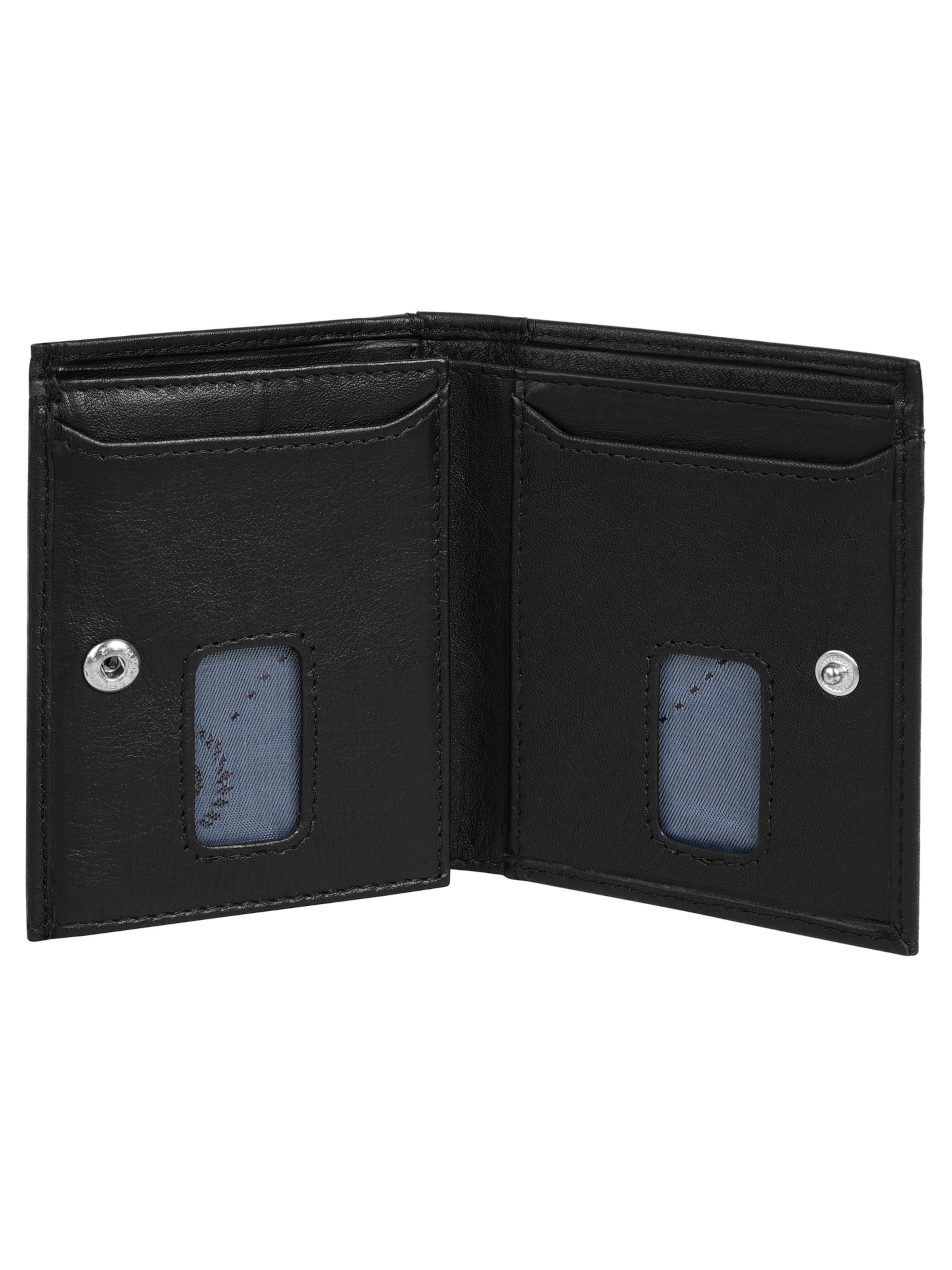 bugatti Wallet 'bugatti Geldbörse SECURE SLIM' in Black