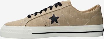 CONVERSE Matalavartiset tennarit värissä ruskea: etupuoli