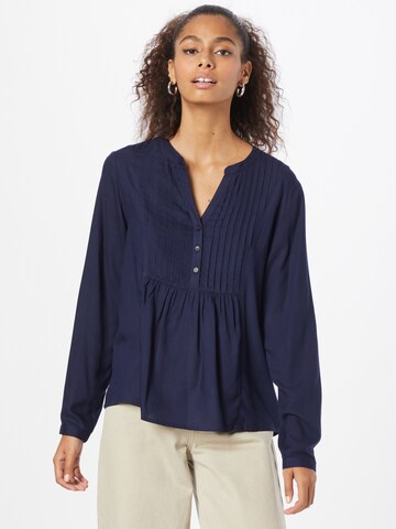 ABOUT YOU Blouse 'Eva' in Blauw: voorkant