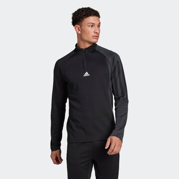 juoda ADIDAS SPORTSWEAR Sportiniai marškinėliai 'Colourblock': priekis