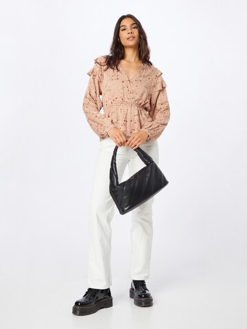 LOVJOI Blouse 'MARILIN' in Brown