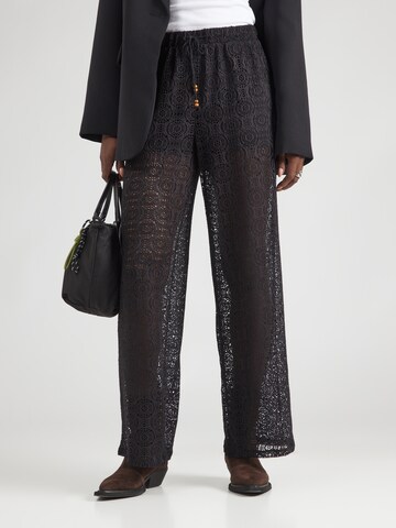 Wide Leg Pantalon 'VMMaya' VERO MODA en noir : devant