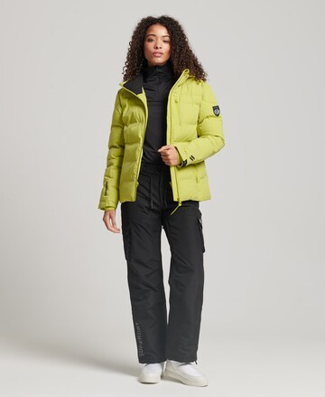 Superdry Winter Jacket 'Motion Pro' in Yellow