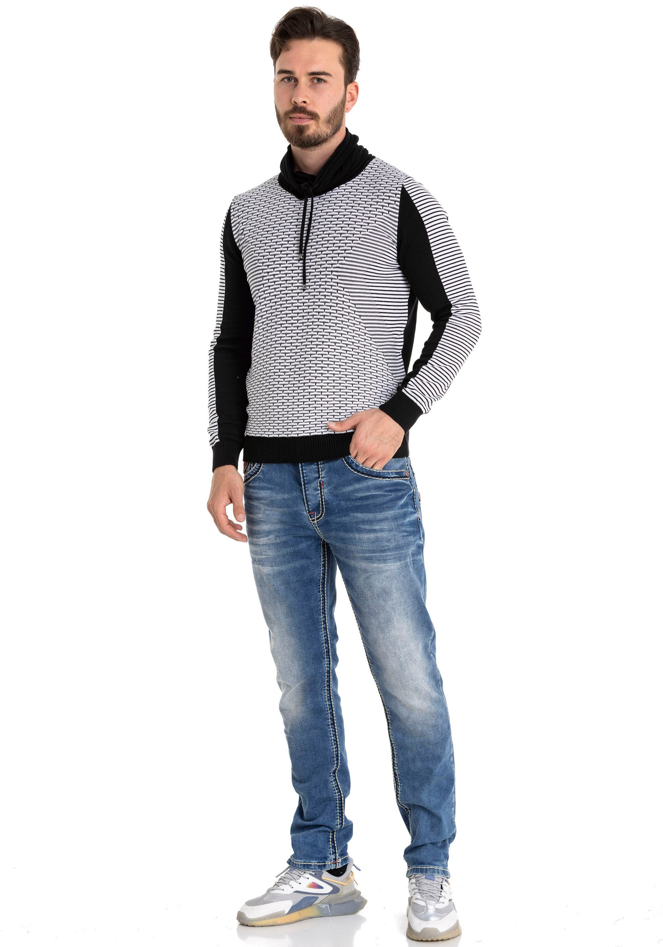 CIPO & BAXX Sweater in Black