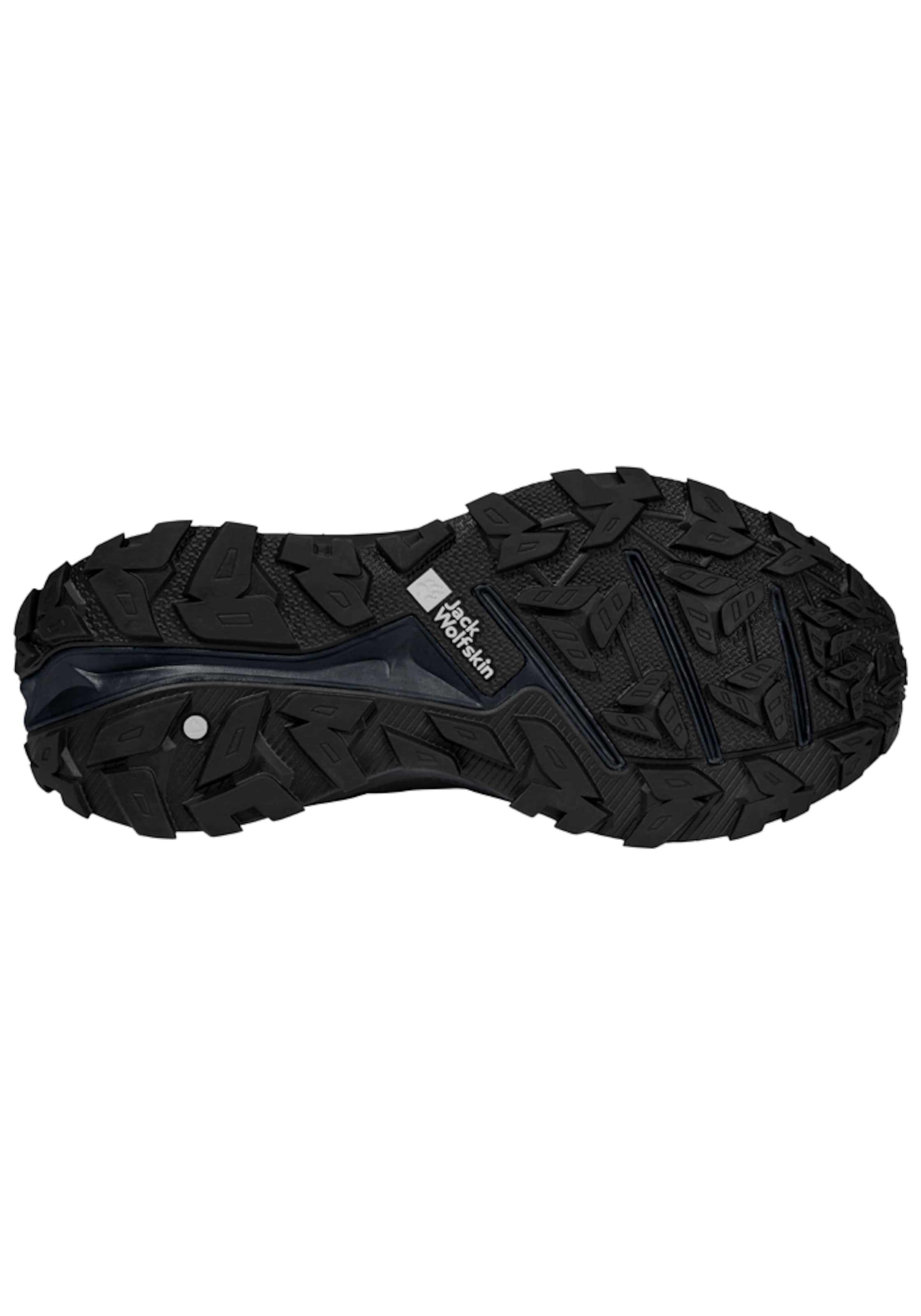 JACK WOLFSKIN Halbschuh in Schwarz