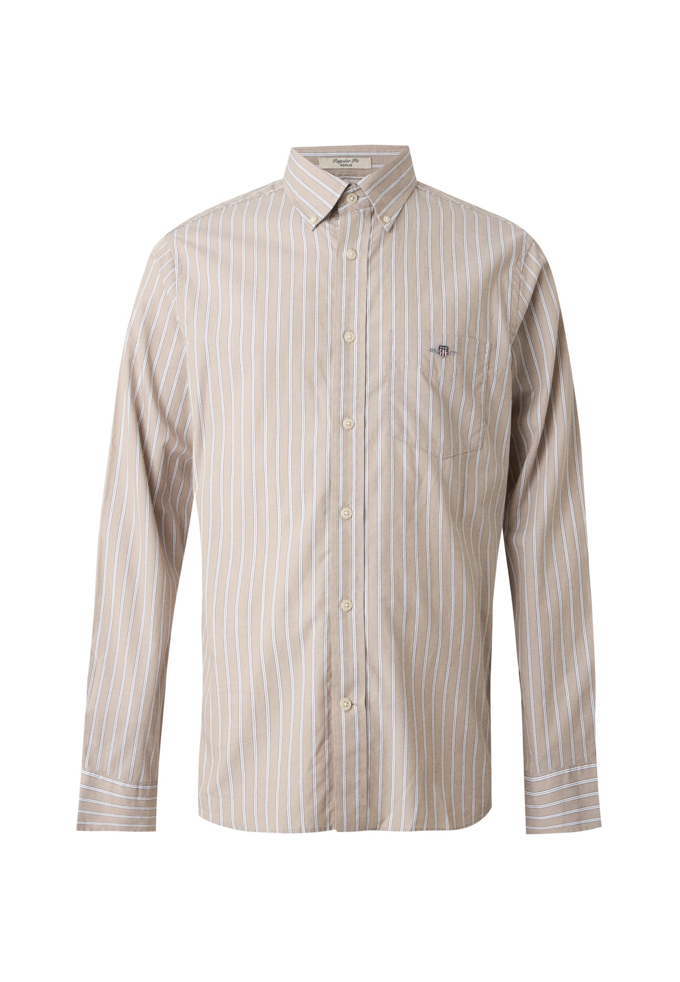 GANT Button Up Shirt in Grey: front