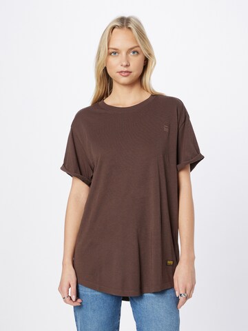 G-Star RAW Shirt 'Lash' in Brown: front