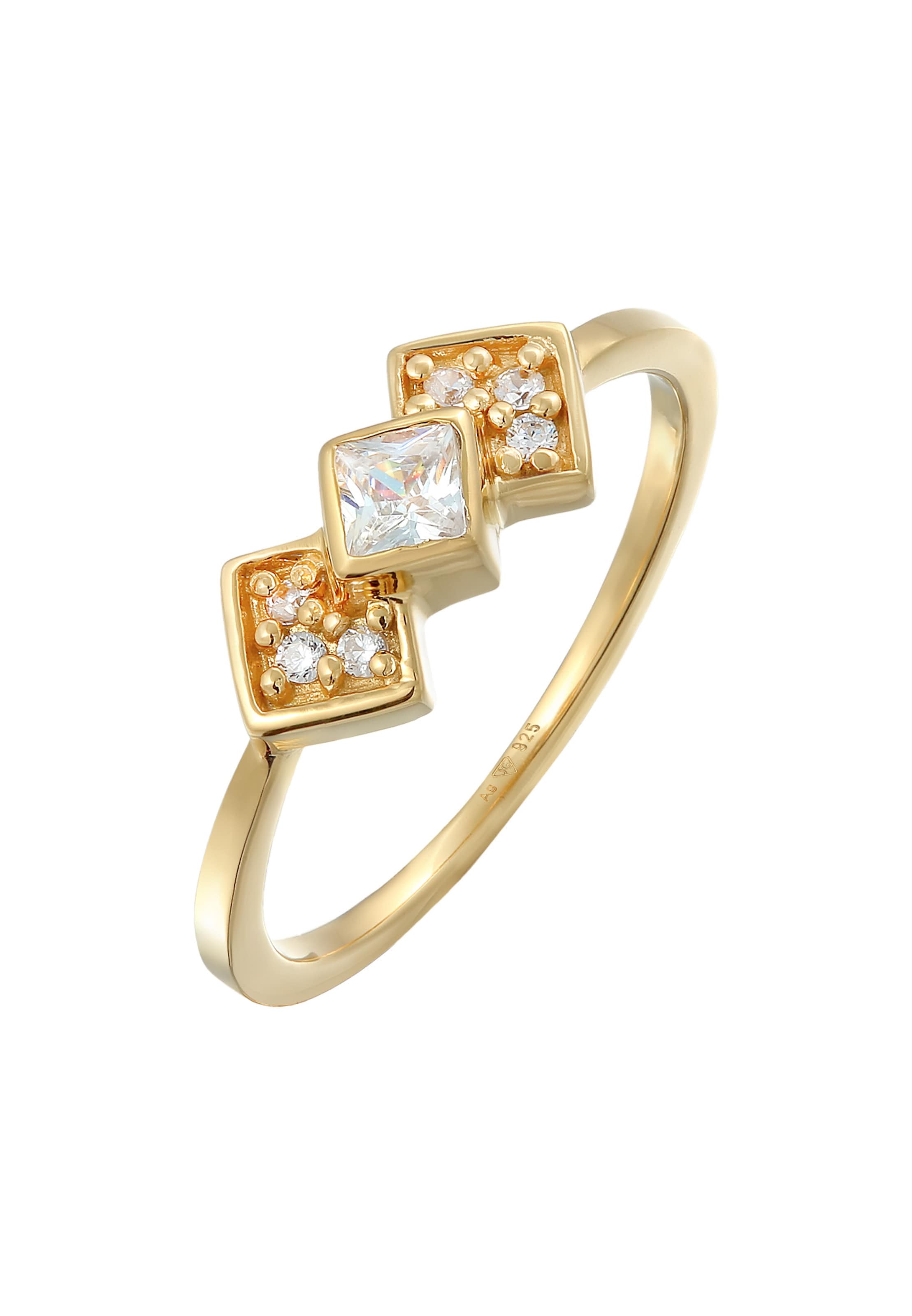 ELLI Ring in Gold: Vorderseite
