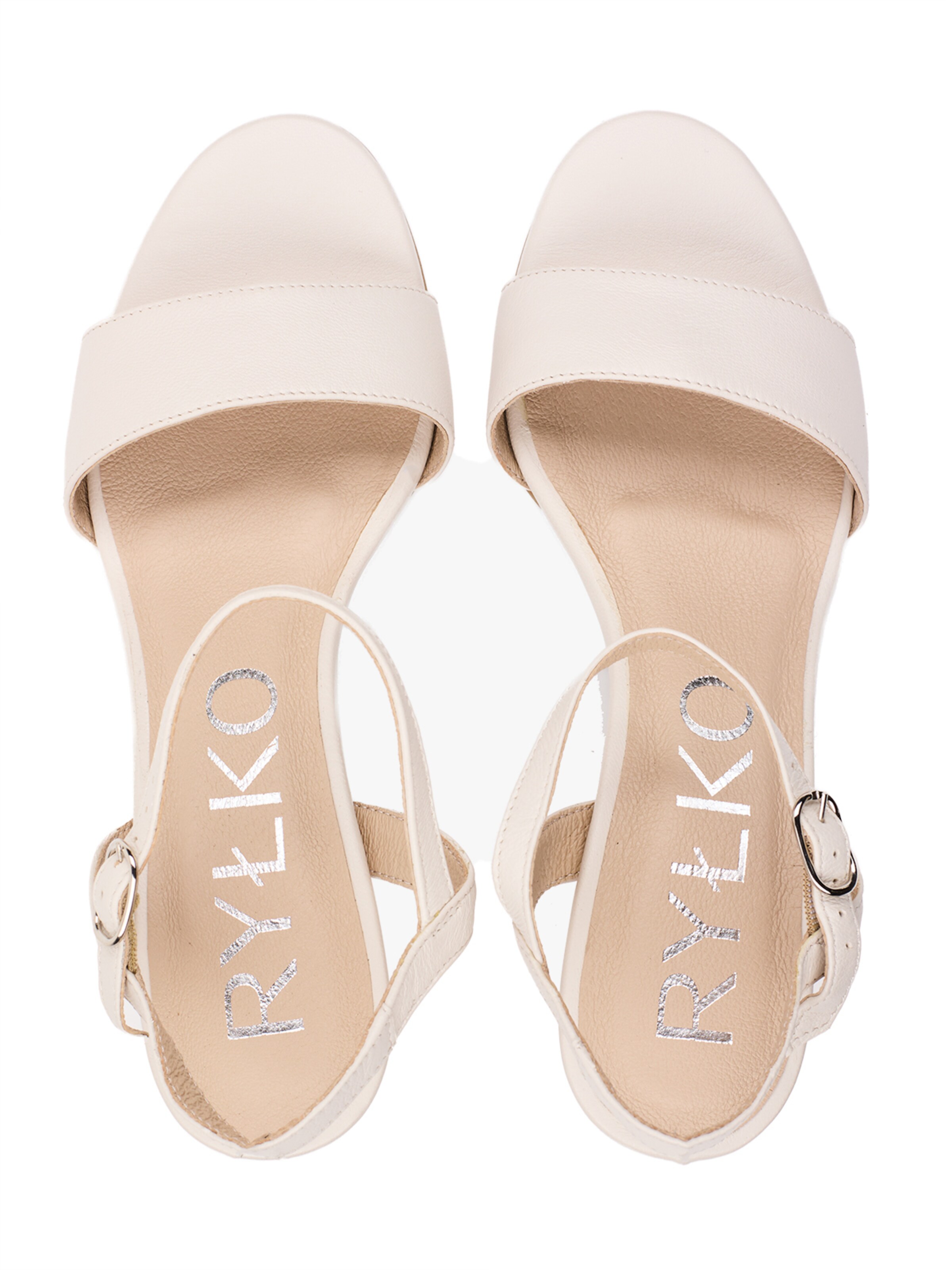 RYLKO Sandały w kolorze beżowy