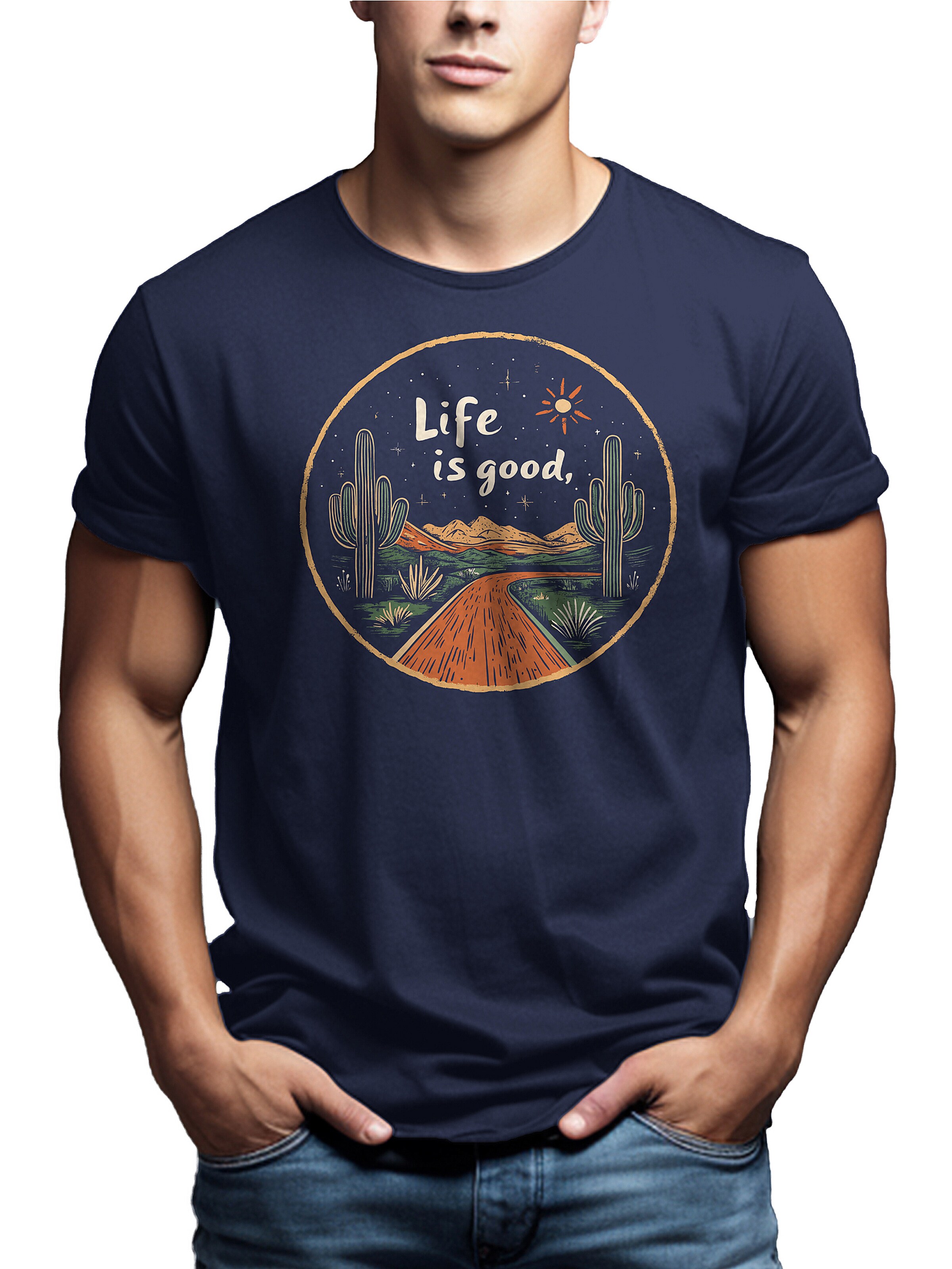 MAKAYA Shirt in Blue