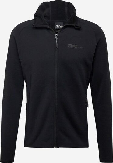 JACK WOLFSKIN Athletic Fleece Jacket 'Baiselberg' in Black, Item view