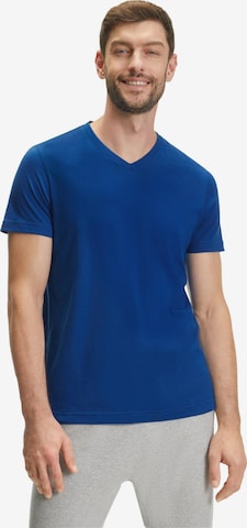 FALKE Shirt 'Essential Cotton' in Blau: Vorderseite