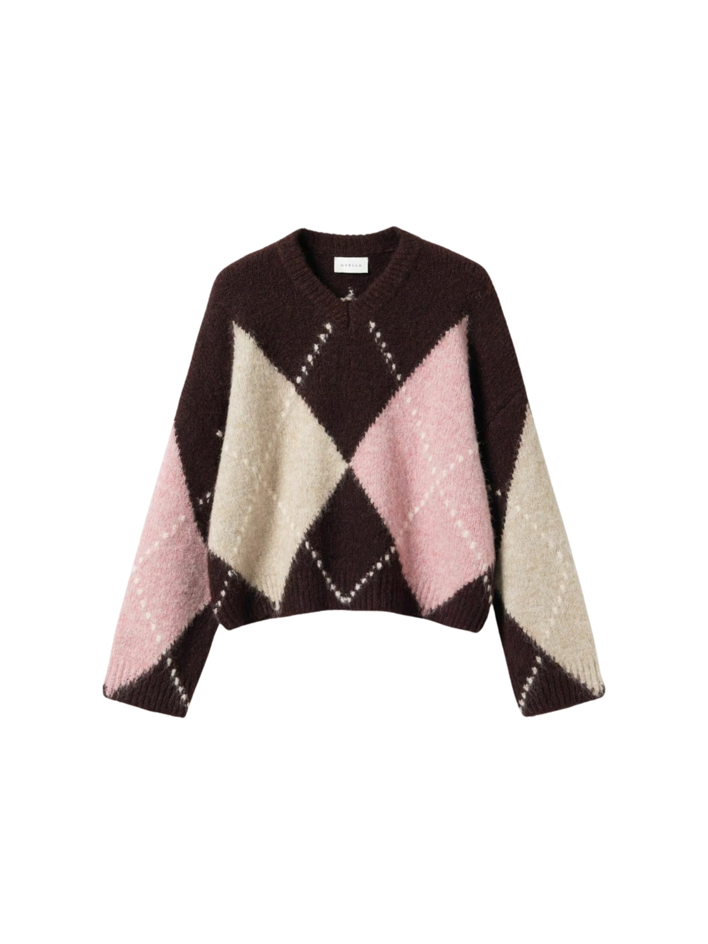 Pull-over ' Lai ' Noella en mélange de couleurs : devant