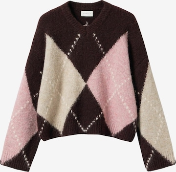 Pull-over ' Lai ' Noella en mélange de couleurs : devant