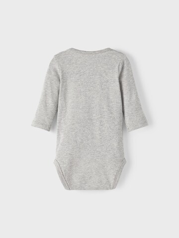 NAME IT Romper/Bodysuit 'Jens Mickey' in Grey