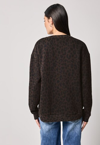 Street One Studio Sweatshirt in Braun