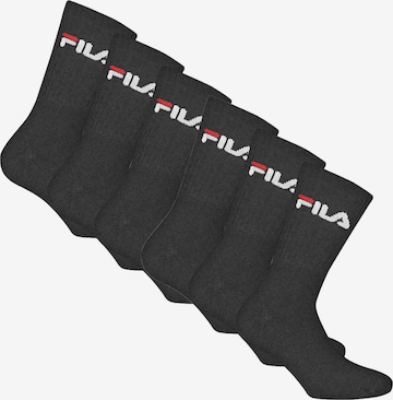 FILA Socks in Grey: front