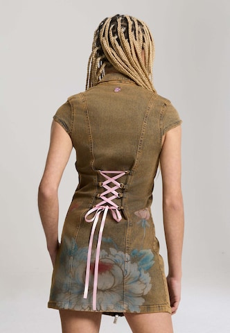 Ed Hardy Kleid in Beige