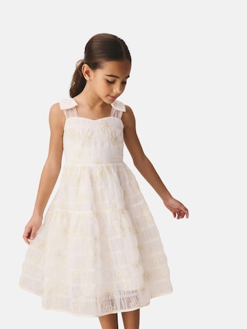 LAURA ASHLEY - Vestido en blanco: frente