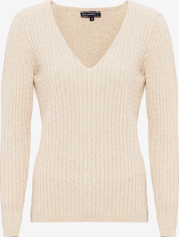 Pullover di Felix Hardy in beige: frontale