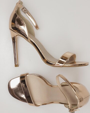 Asos Sandals & High-Heeled Sandals in 38,5 in Gold: front