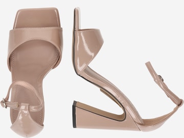 TOPSHOP - Sandalias con hebilla en beige