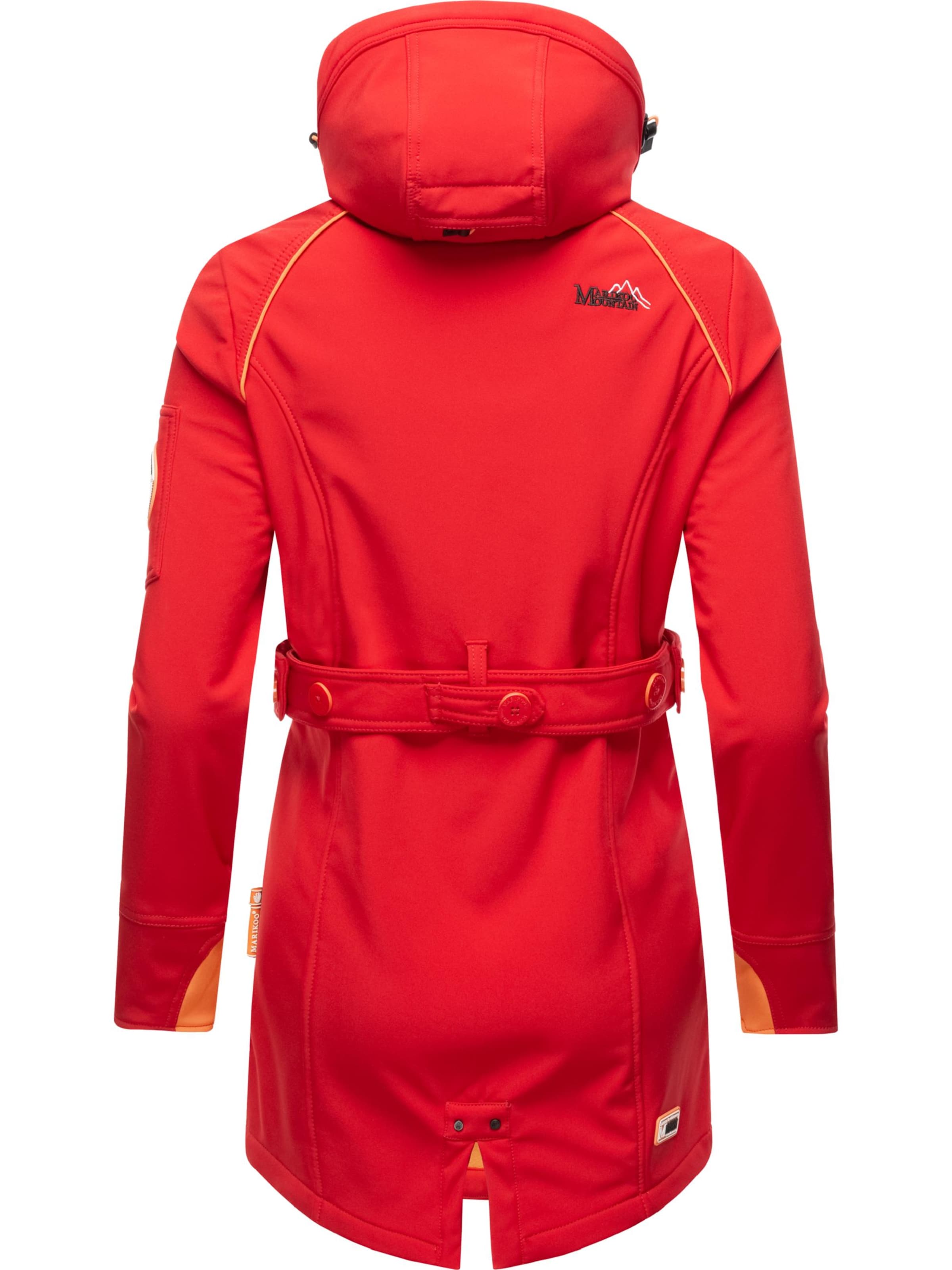 MARIKOO Funktionsjakke 'Soulinaa' i rød