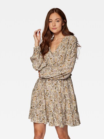 Mavi Kleid in Beige: Vorderseite
