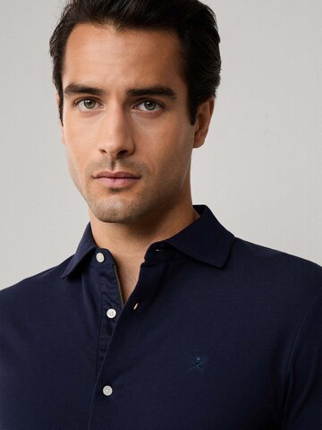 Hackett London Regular Fit Hemd in Blau