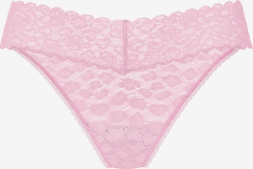 Mey String 'Savage' in Pink: Vorderseite