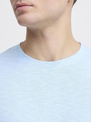 !Solid Shirt 'Figos' in Blue