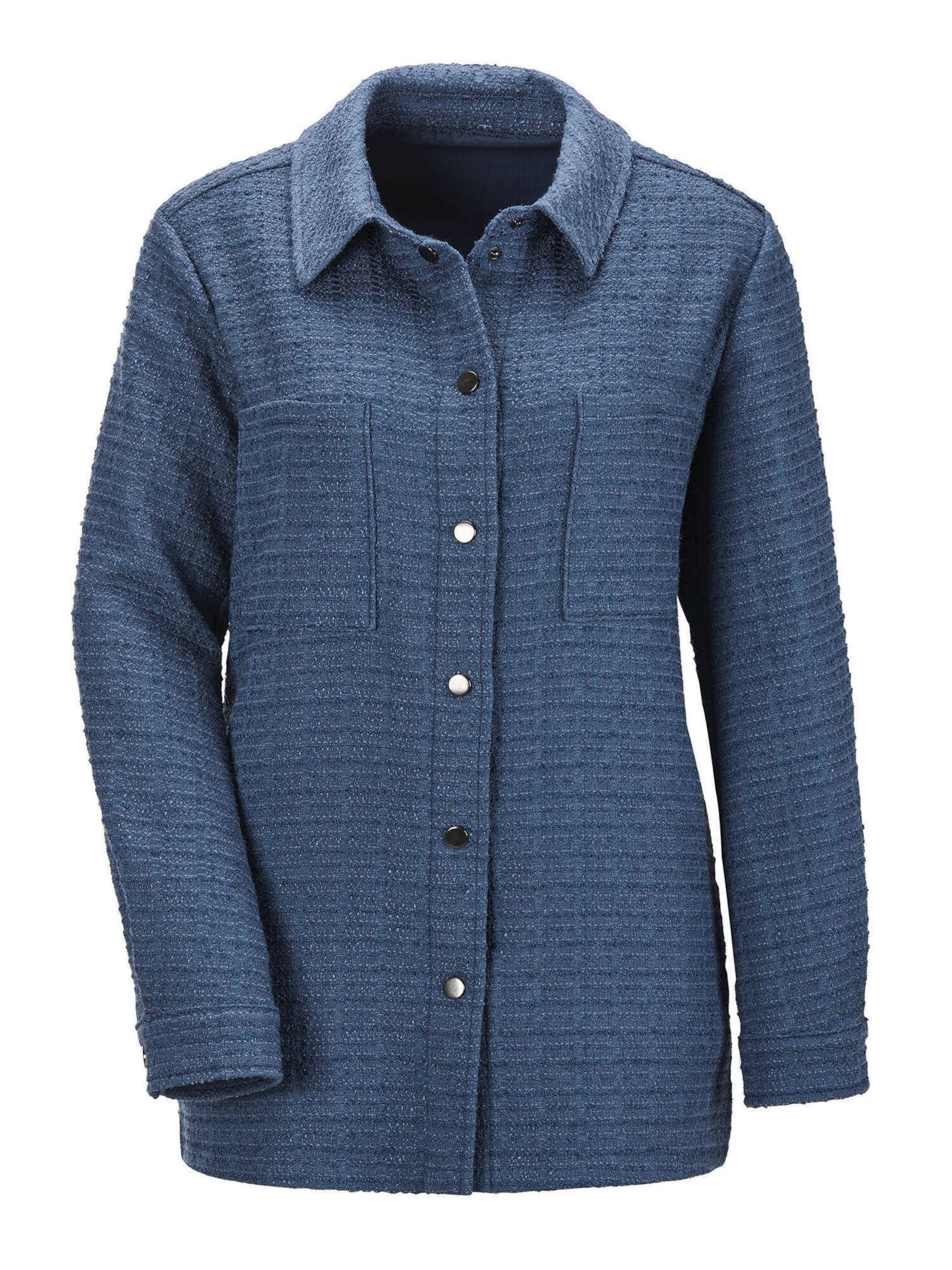 Veste mi-saison Goldner en bleu : devant