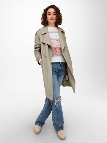 Manteau mi-saison ONLY en beige