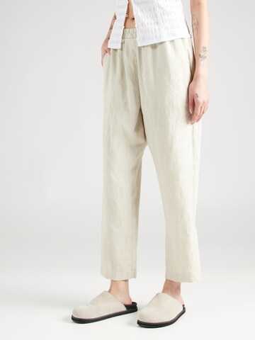 Loosefit Pantalon 'Ruthilda' mazine en beige : devant