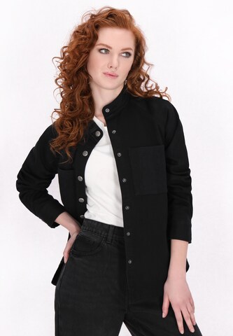 DreiMaster Vintage Blouse in Black: front