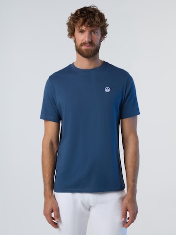 T-Shirt North Sails en bleu : devant