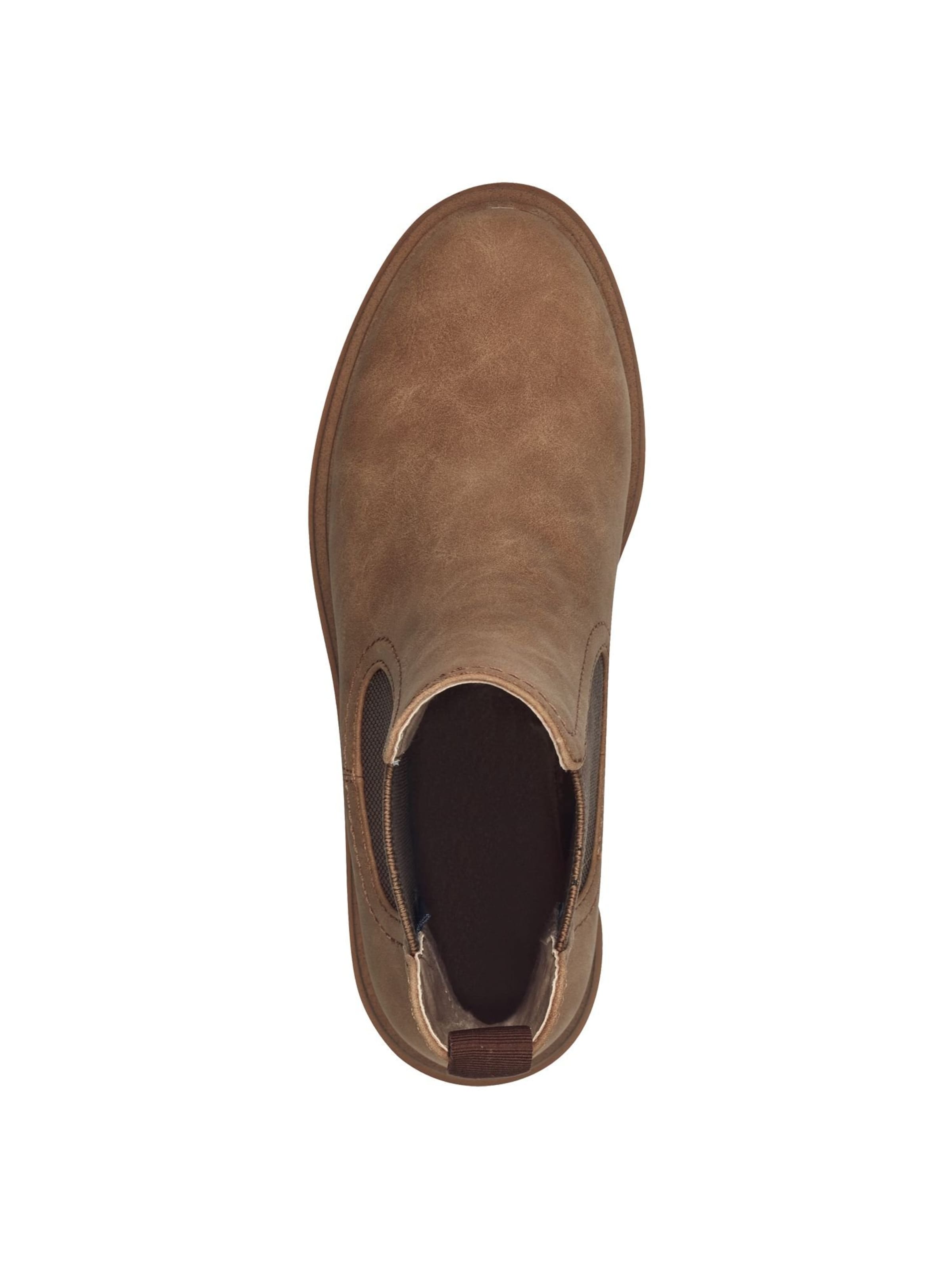 Tamaris Chelsea boots in Brown